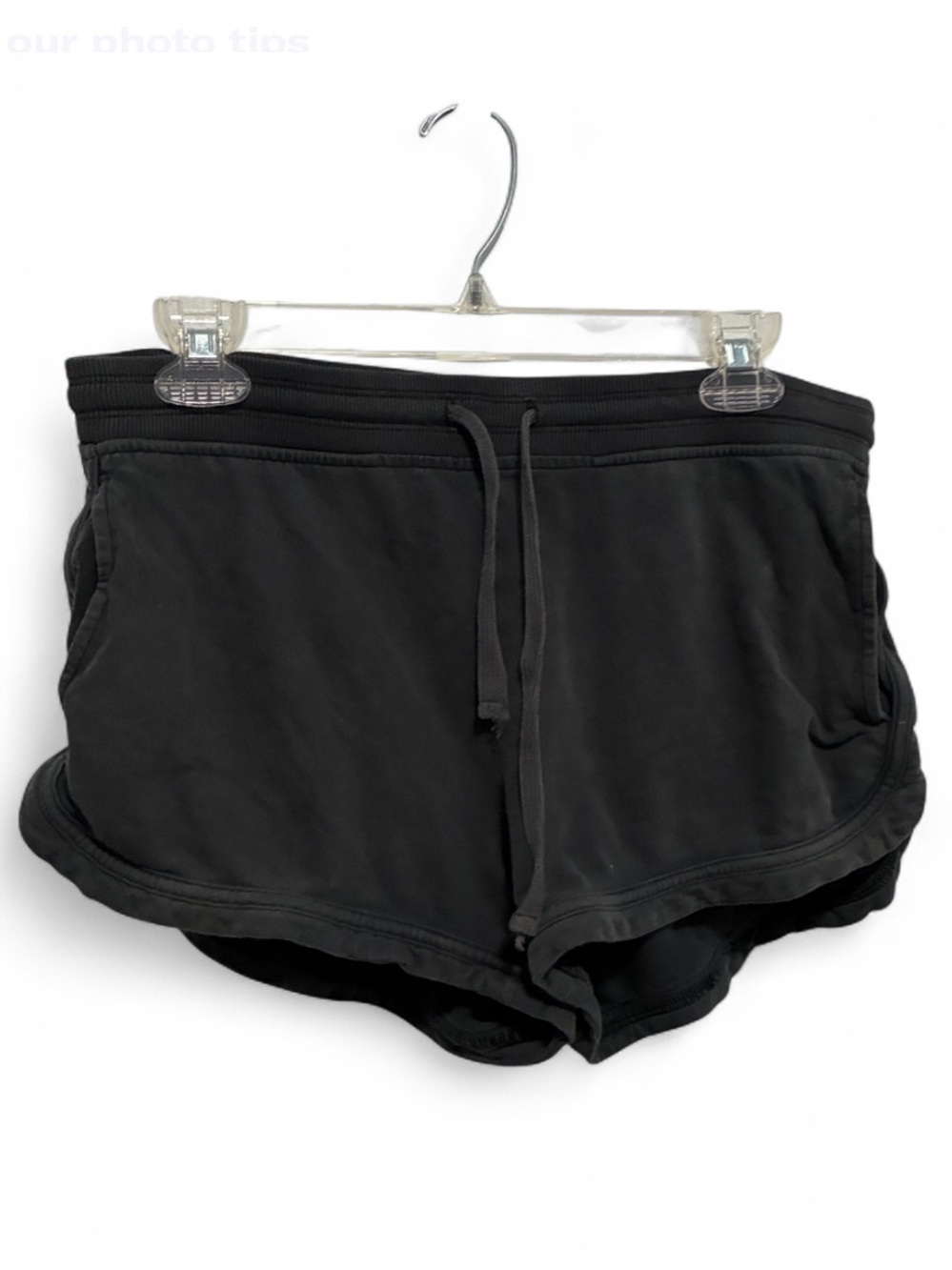 Aerie Dark Gray Lounge Shorts with Drawstring